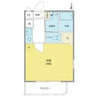マーブルワン【1階】の間取り