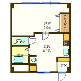 スタービル【6階】の間取り