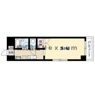 ヴァンヴェール名古屋【201号室】の間取り