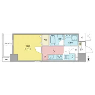 ロイヤルアンコール【6階】の間取り
