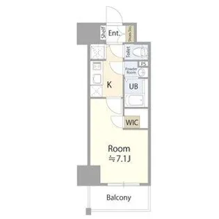 エスリード栄ル・クール【13階】の間取り