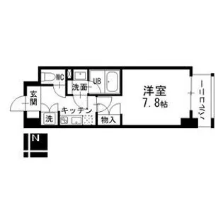 コンフォート新栄【7階】の間取り
