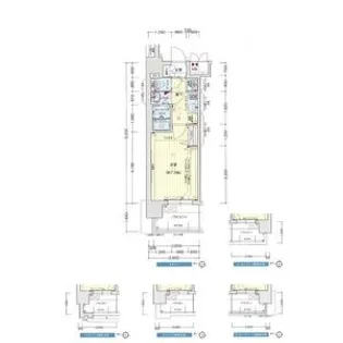 プレサンス大須観音【13階】の間取り