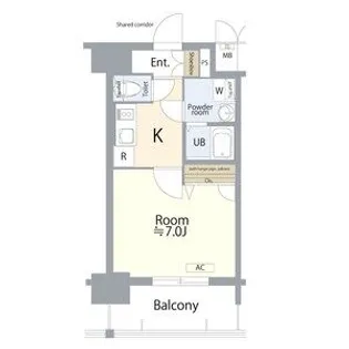 エスリード大須観音プリモ【5階】の間取り