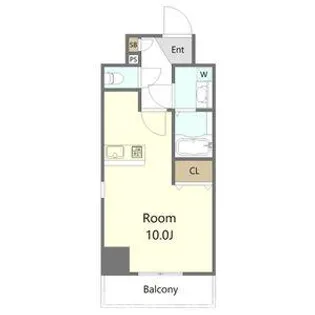 THE RESIDENCE IMAIKE EAST【4階】の間取り