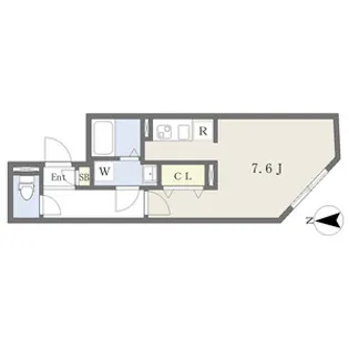 MTM東別院(エムティーエム)【3階】の間取り