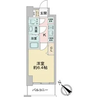 アステリ鶴舞テーセラ【5階】の間取り