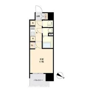 アステリ鶴舞トゥリア【5階】の間取り