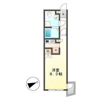 Branche千種【1階】の間取り