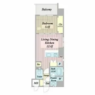 K CLASSY IMAIKE【3階】の間取り