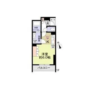 フォレストメゾン覚王山南【1階】の間取り