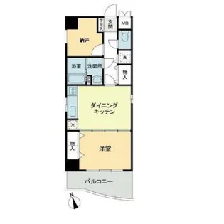 グリーンハイツ新道【4階】の間取り