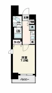 東京都中央区日本橋蛎殻町1丁目【マンション】の間取り