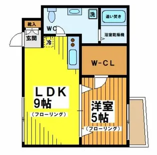 東京都新宿区西新宿4丁目【マンション】の間取り