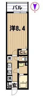 東京都江東区亀戸3丁目【マンション】の間取り