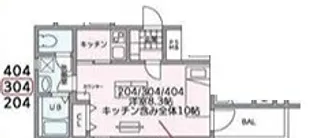 東京都荒川区南千住3丁目【マンション】の間取り