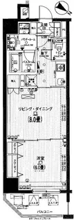 東京都台東区千束4丁目【マンション】の間取り