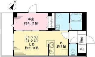 東京都板橋区小豆沢2丁目【マンション】の間取り