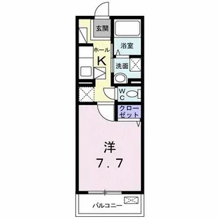東京都足立区東和3丁目【マンション】の間取り