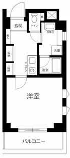 東京都世田谷区三軒茶屋1丁目【マンション】の間取り