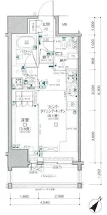 東京都台東区竜泉3丁目【マンション】の間取り