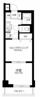 東京都墨田区緑3丁目【マンション】の間取り