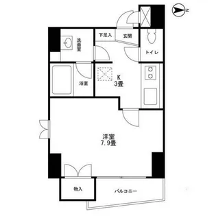 東京都文京区本郷4丁目【マンション】の間取り