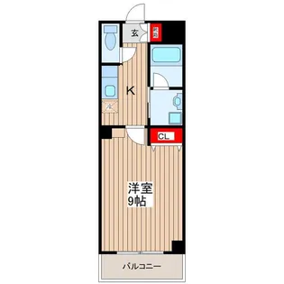 東京都江戸川区中央4丁目【マンション】の間取り