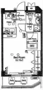 東京都世田谷区大原2丁目【マンション】の間取り