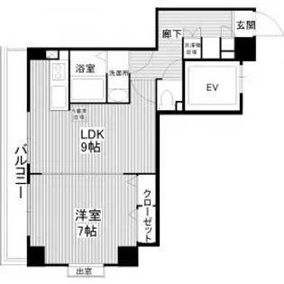 東京都江東区枝川2丁目【マンション】の間取り