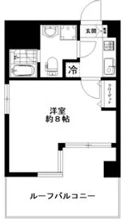 東京都渋谷区恵比寿2丁目【マンション】の間取り