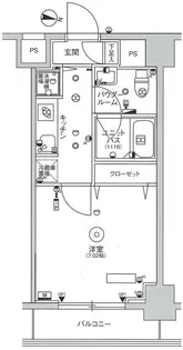 東京都江東区大島7丁目【マンション】の間取り