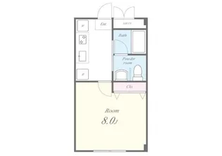 東京都足立区扇1丁目【マンション】の間取り