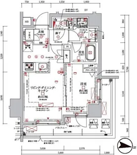 東京都板橋区本町【マンション】の間取り