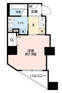 東京都台東区元浅草3丁目【マンション】の間取り