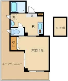 東京都中野区弥生町1丁目【マンション】の間取り
