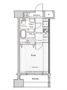 東京都台東区清川2丁目【マンション】の間取り