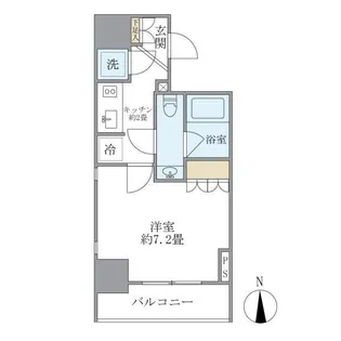 東京都千代田区内神田2丁目【マンション】の間取り