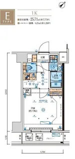 東京都墨田区東向島5丁目【マンション】の間取り