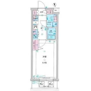 東京都墨田区立花1丁目【マンション】の間取り