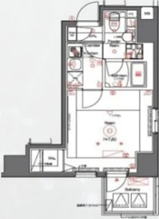 東京都台東区蔵前1丁目【マンション】の間取り