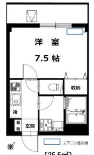 東京都江東区北砂6丁目【マンション】の間取り