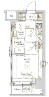 東京都葛飾区新小岩2丁目【マンション】の間取り