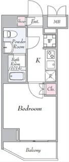 東京都足立区綾瀬6丁目【マンション】の間取り