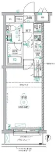 東京都葛飾区東新小岩5丁目【マンション】の間取り