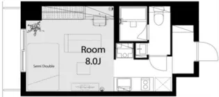 東京都品川区南大井3丁目【マンション】の間取り