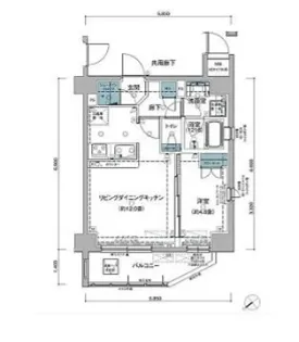 パレドルピナスI【4階】の間取り