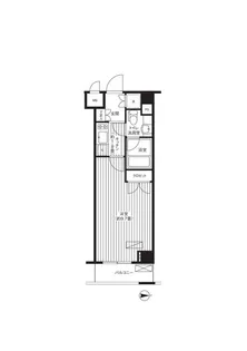 東京都新宿区新宿7丁目【マンション】の間取り