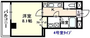 東京都墨田区本所2丁目【マンション】の間取り