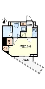 東京都北区田端新町3丁目【マンション】の間取り